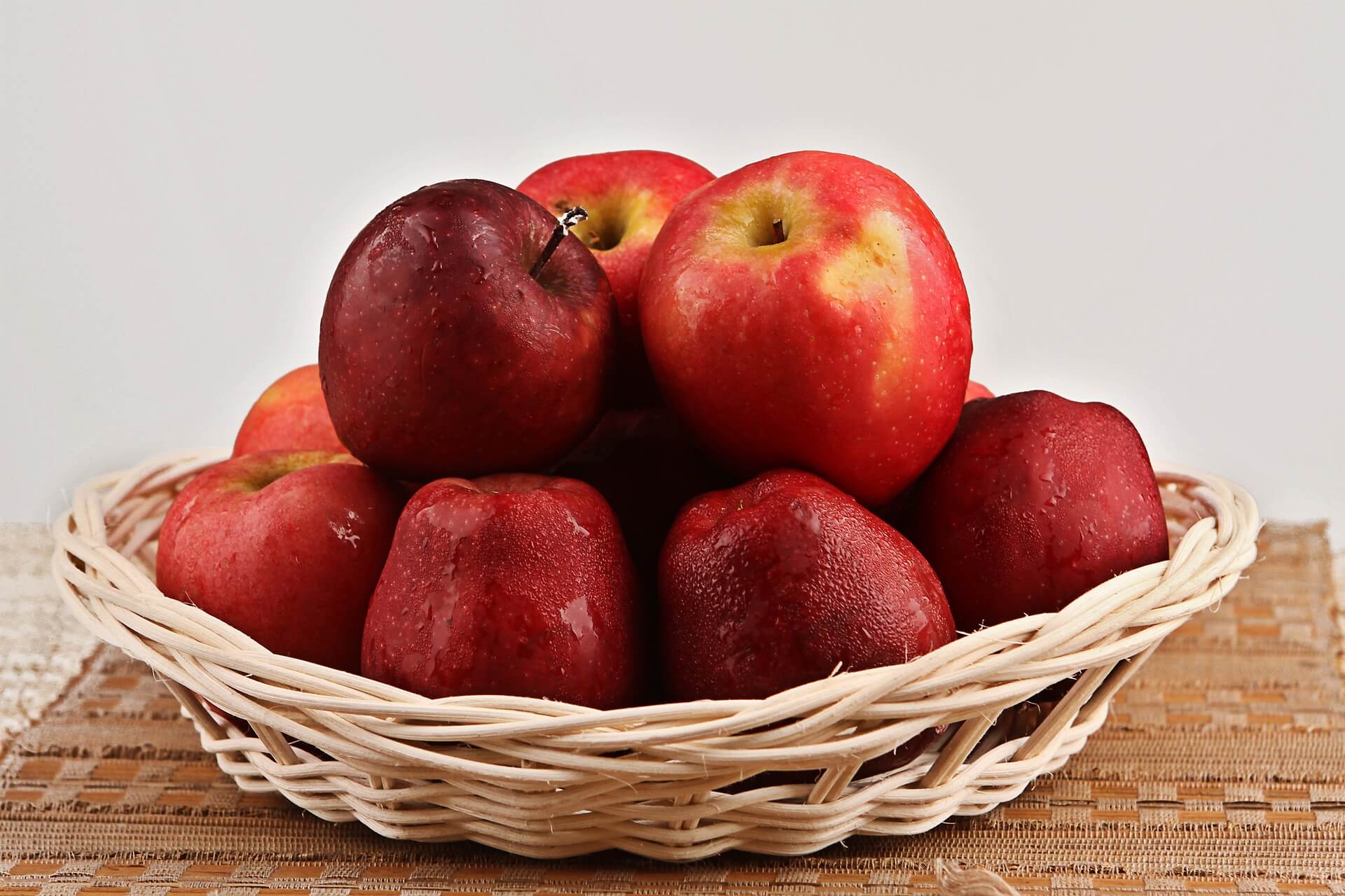Les pommes pour avoir un cœur en bonne santé.