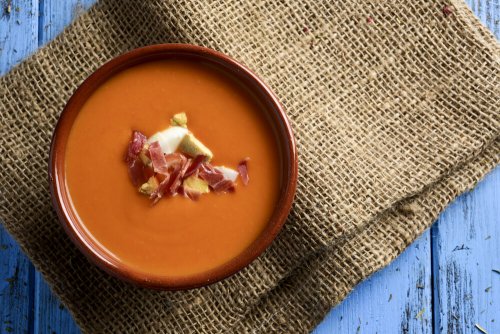 Salmorejo à la pomme