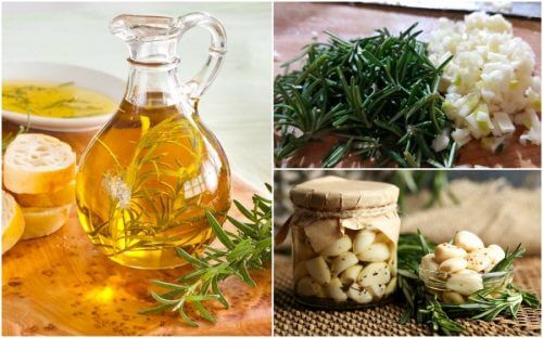 Comment préparer une huile aromatisée au romarin et à l'ail