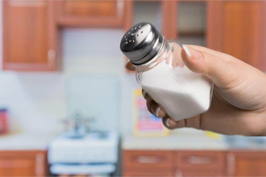 Astuce de cuisine pour le sel.