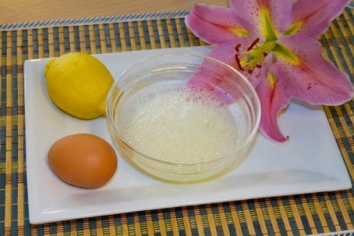 Jus citron-oeuf