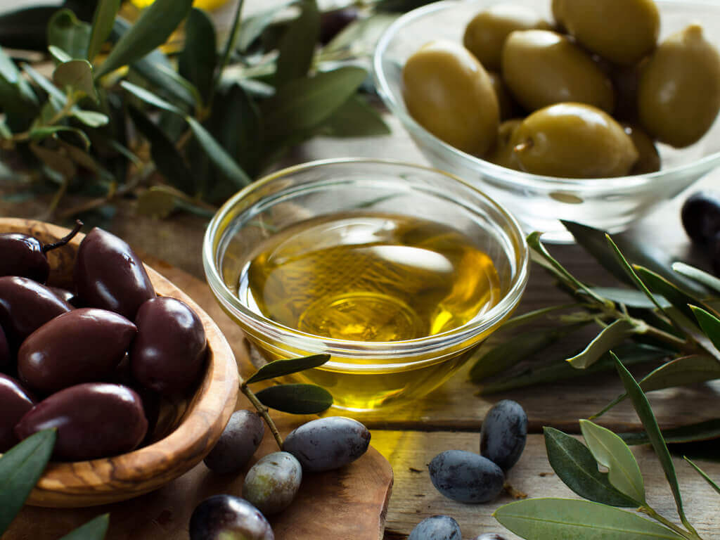 huile d'olive pour réduire la sécheresse de la peau