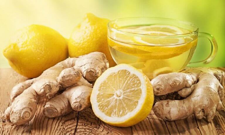 infusion de gingembre et de citron