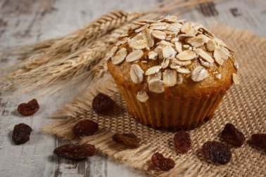 Muffins à l'avoine : nutritifs, sans gluten et sans lactose