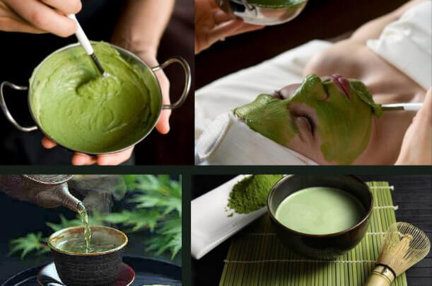 Masque au thé vert pour la peau
