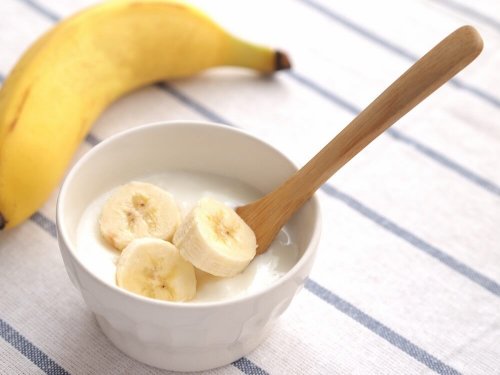 yaourt avec de la banane pour soulager le psoriasis