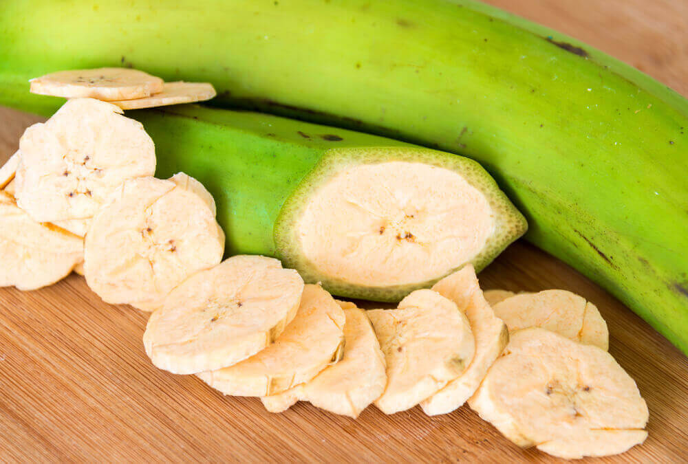la banane verte permet une meilleure combustion des graisses