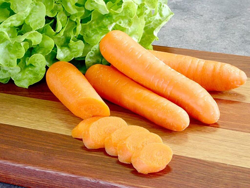 carotte coupée