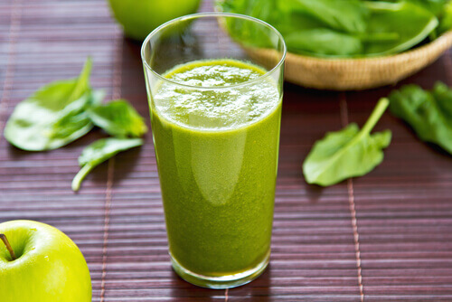 Jus d'épinards