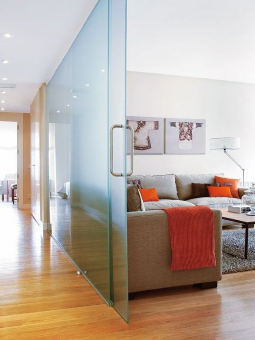 diviseur d’espace transparent