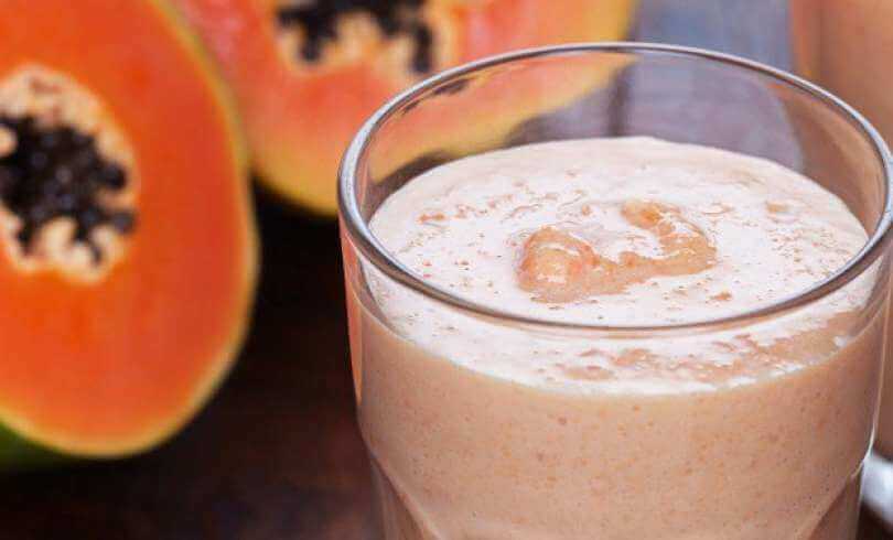 les smoothies dépuratifs : papaye et graines de chia