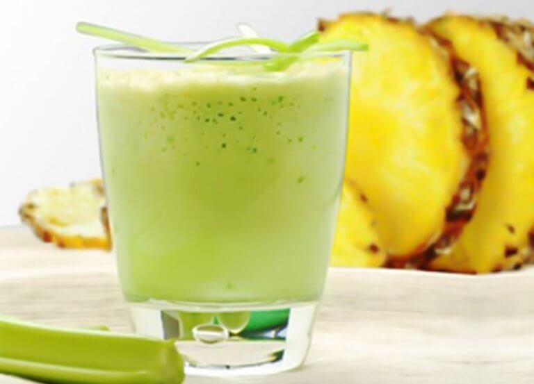 smoothie ananas céleri