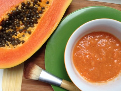 crème de papaye et huile d'olive pour hydrater les talons secs