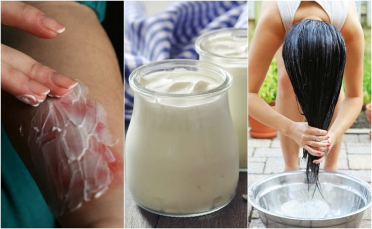 6 façons d'utiliser le yaourt naturel comme remède maison