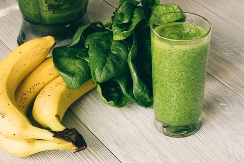 Smoothie banane épinards