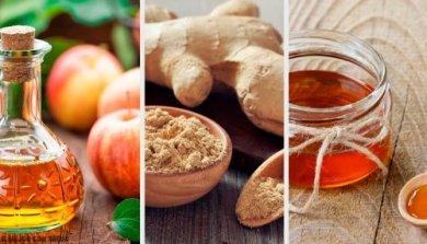 Boisson tonique digestive, amincissante et revitalisante au vinaigre de cidre, au gingembre et au miel