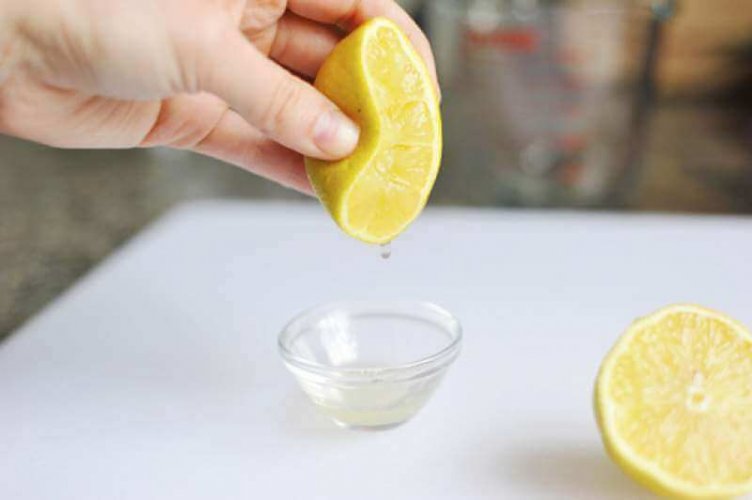 citron et glycérine pour les talons crevassés