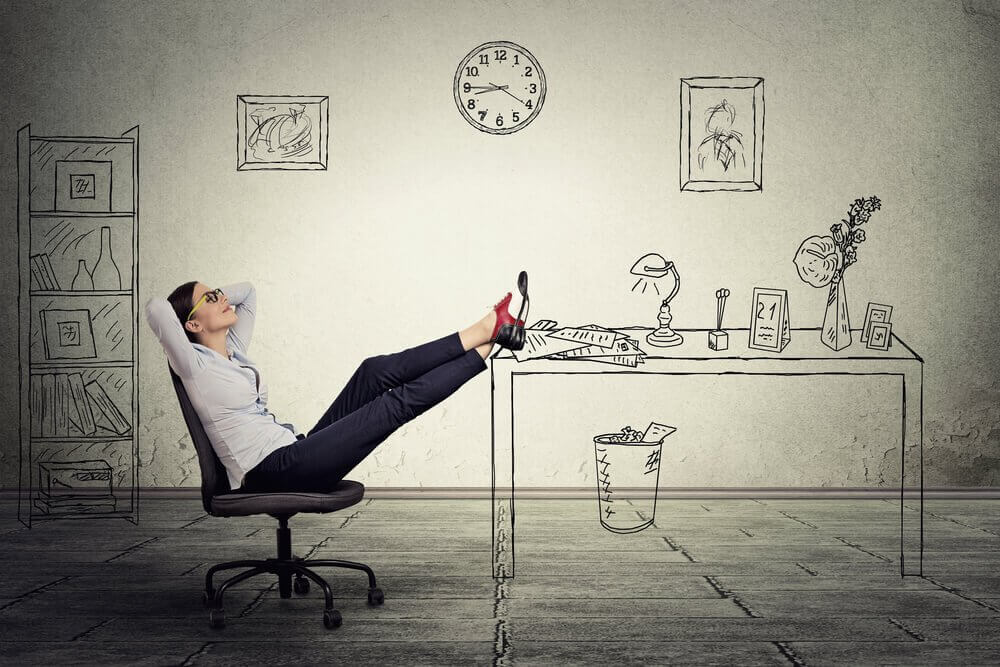 femme relaxée