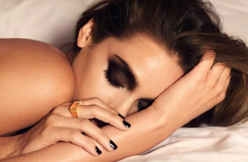 dormir avec du maquillage