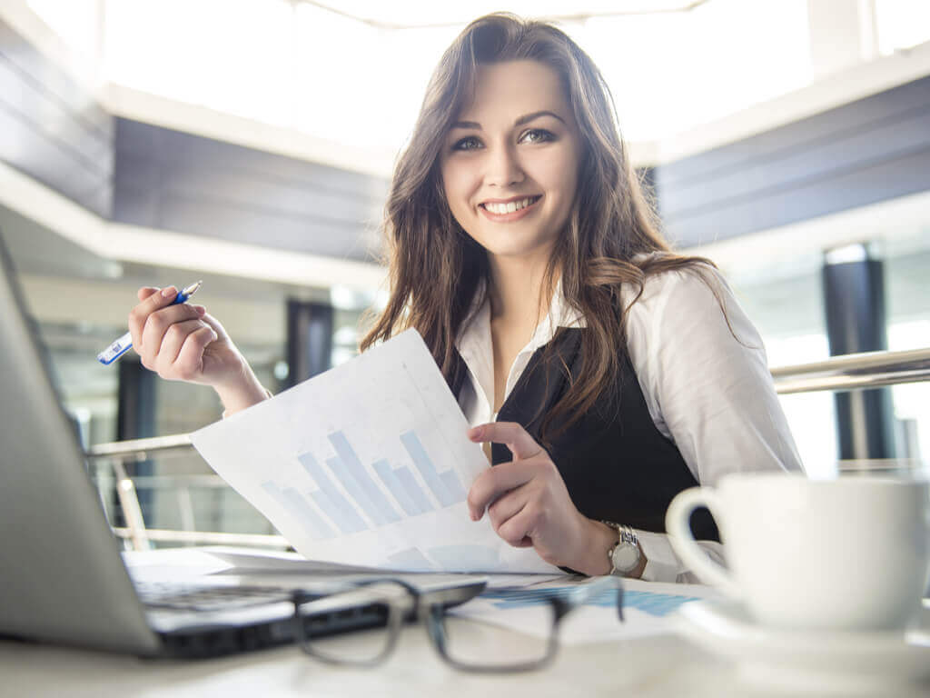 femme au travail