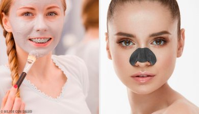 Masques pour éliminer les points noirs