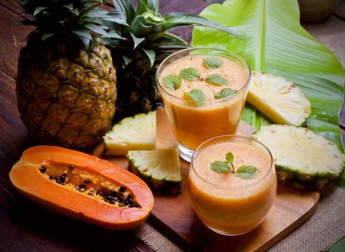smoothie papaye ananas