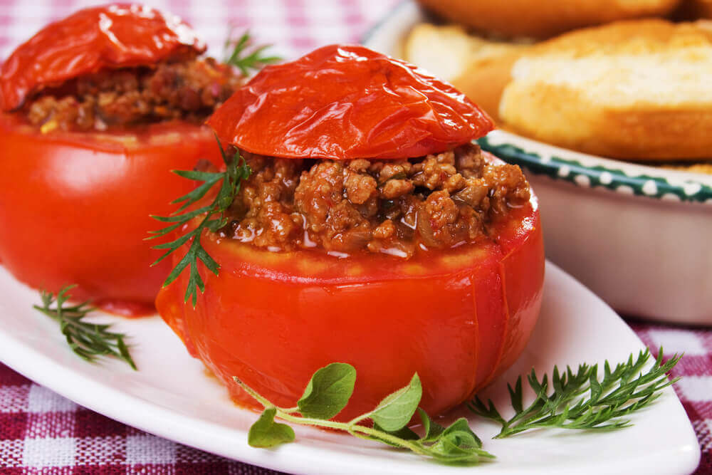 recette de tomates farcies adaptée aux personnes diabétiques