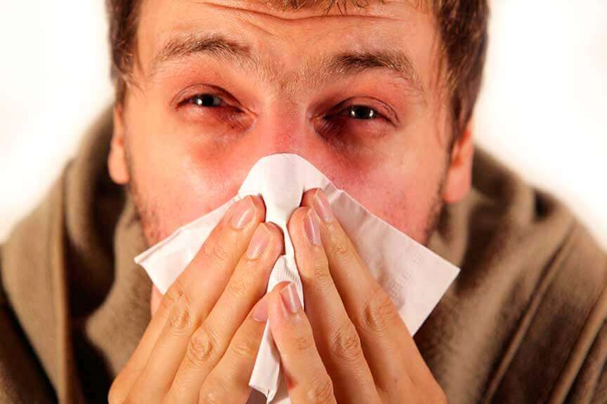 homme malade