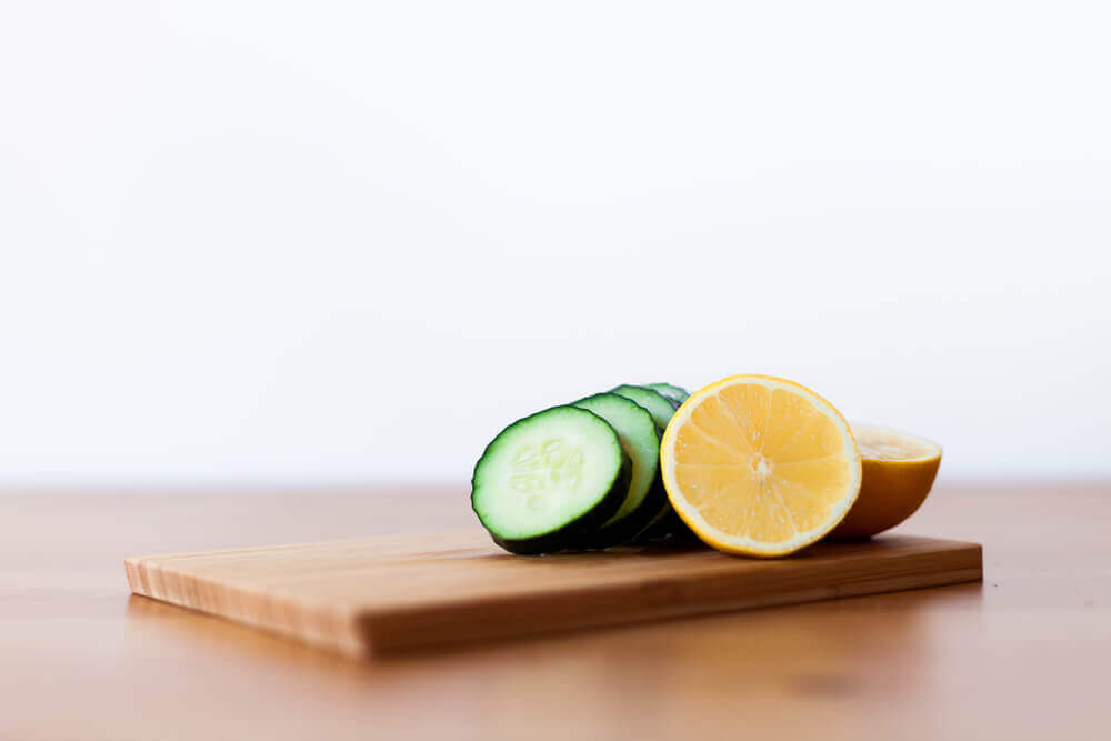 smoothie minceur au concombre et citron