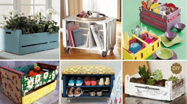 7 façons de recycler des boîtes pour décorer votre maison