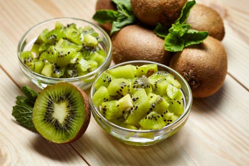petit-déjeuner à base de kiwi