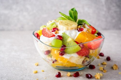 yaourt et fruits