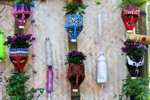 Fabriquez de jolis pots avec des matériaux recyclés