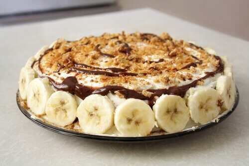 Gâteau à la banane.
