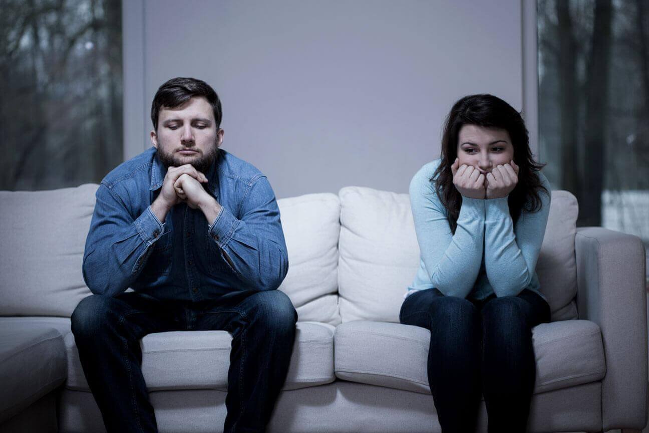 Les disputes et le problème de l'ex-conjoint.