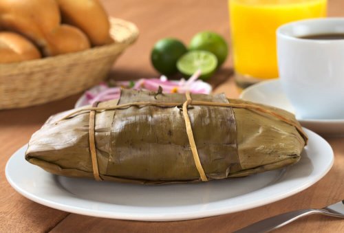 Recette de tamales faits maison.