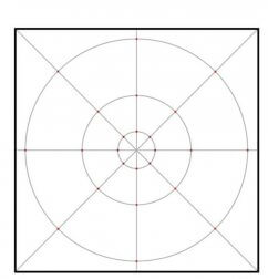 Les points des mandalas.
