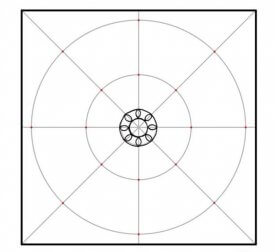 décoration avec des mandalas