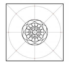décoration avec des mandalas
