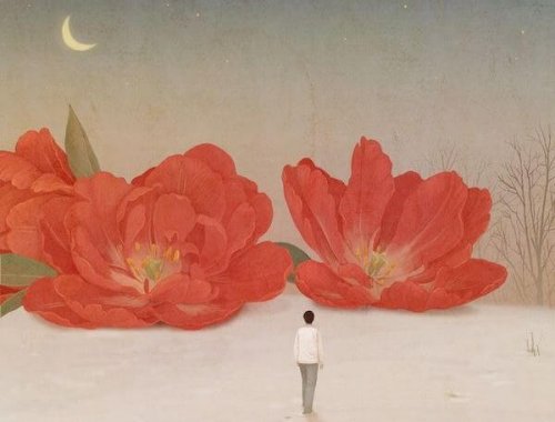 fleurs artificielles en papier