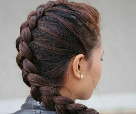 Jolies tresses de guerrière