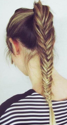 jolies tresses hautes