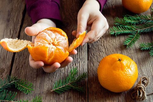 recette de salade de poulet et de mandarine