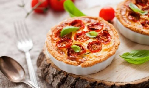 tarte aux tomates cerises et au fromage