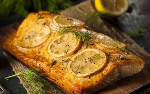 recette du saumon cuit au four