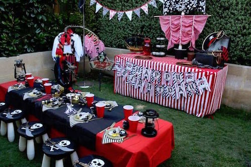 le thème pour une fête d'anniversaire