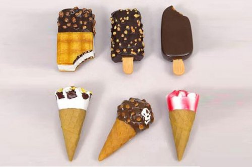 Des aimants en forme de glaces