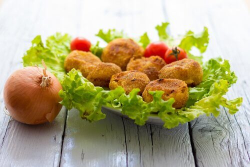 Recettes d'entrées : croquettes d'aubergine