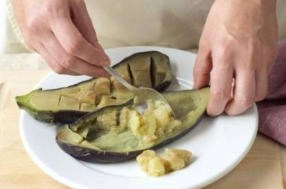 purée d'aubergines