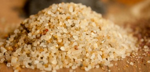 Des billes de gel de silice.